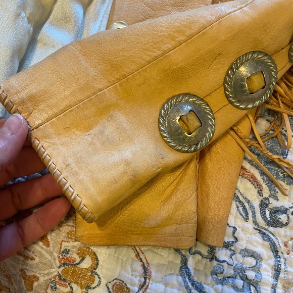 Vintage Antelope Leather Jacket, Halter and Skirt Set - Picture 15 of 16